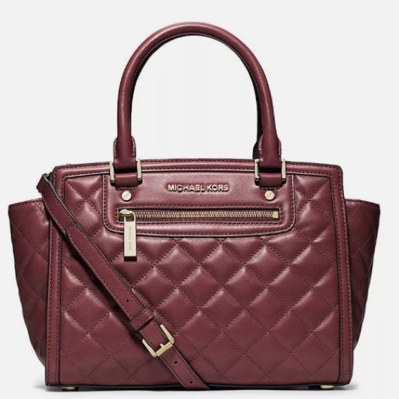 Like new  Michael Kors Selma bag for the fall beautiful quilted bag - Picture 2 of 16